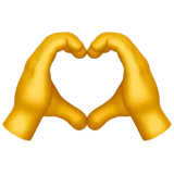 Hands forming a heart